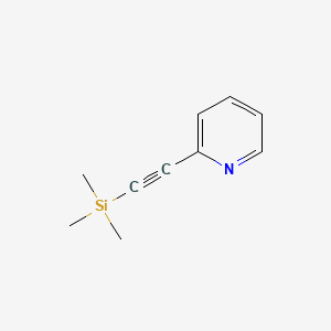 molecular formula C10H13NSi B1580993 2-(三甲基硅基乙炔基)吡啶 CAS No. 86521-05-3