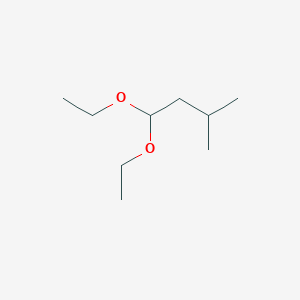 molecular formula C9H20O2 B1581008 1,1-二乙氧基-3-甲基丁烷 CAS No. 3842-03-3