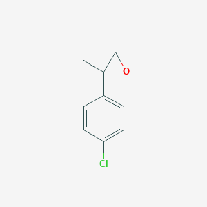 molecular formula C9H9ClO B158101 2-(4-Chlorophenyl)-2-methyloxirane CAS No. 1669-70-1