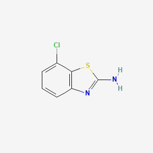 molecular formula C7H5ClN2S B1581010 7-氯-2-氨基苯并噻唑 CAS No. 20358-01-4