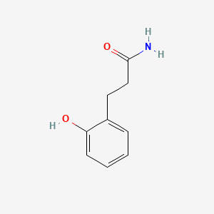 molecular formula C9H11NO2 B1581011 3-(2-羟基苯基)丙酰胺 CAS No. 22367-76-6
