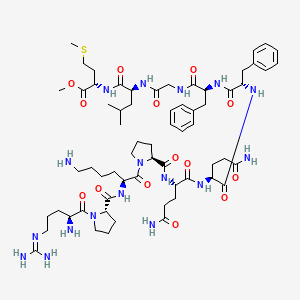 molecular formula C63H97N17O14S B1581023 物质 p 甲酯 CAS No. 76260-78-1