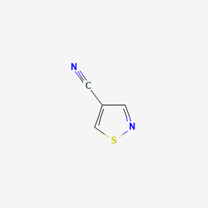 molecular formula C4H2N2S B1581028 4-异噻唑碳腈 CAS No. 3912-37-6