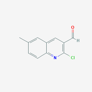 B1581043 2-Chloro-6-methylquinoline-3-carbaldehyde CAS No. 73568-27-1