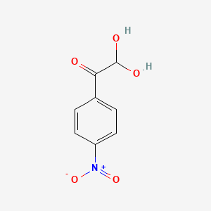 B1581052 2,2-Dihydroxy-1-(4-nitrophenyl)ethanone CAS No. 4996-22-9