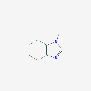 molecular formula C8H12N2 B158106 1-Methyl-4,5,6,7-tetrahydro-1H-benzimidazole CAS No. 1837-49-6