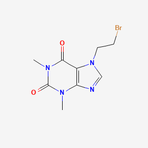 B1581078 7-(2-Bromoethyl)-3,7-dihydro-1,3-dimethyl-1H-purine-2,6-dione CAS No. 23146-05-6