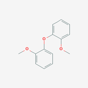 molecular formula C14H14O3 B158109 Benzene, 1,1'-oxybis[2-methoxy- CAS No. 1655-70-5