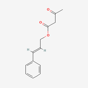 B1581091 Cinnamyl acetoacetate CAS No. 57582-46-4