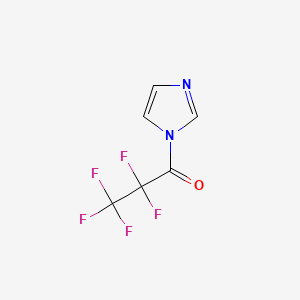B1581117 1-(Pentafluoropropionyl)imidazole CAS No. 71735-32-5