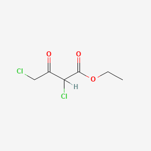 molecular formula C6H8Cl2O3 B1581122 2,4-二氯-3-氧代丁酸乙酯 CAS No. 88-00-6