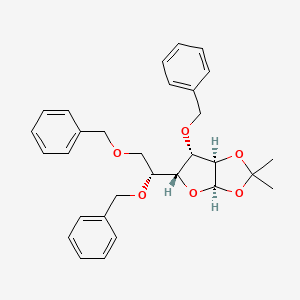 molecular formula C30H34O6 B1581132 3,5,6-三-O-苄基-1,2-O-异丙基-α-D-呋喃葡萄糖 CAS No. 53928-30-6