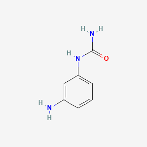 molecular formula C7H9N3O B1581141 (3-Aminophenyl)urea CAS No. 25711-72-2