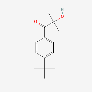 1-Propanone, 1-[4-(1,1-dimethylethyl)phenyl]-2-hydroxy-2-methyl-