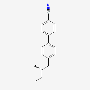 B1581154 (S)-4'-(2-Methylbutyl)[1,1'-biphenyl]-4-carbonitrile CAS No. 63799-11-1
