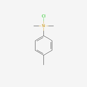 molecular formula C9H13ClSi B1581166 p-Tolyldimethylchlorosilane CAS No. 35239-30-6