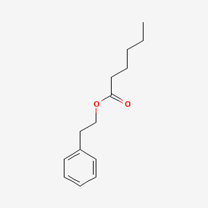 molecular formula C14H20O2 B1581171 2-Phenylethyl hexanoate CAS No. 6290-37-5