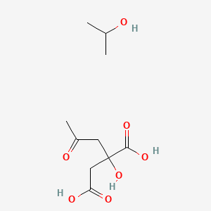 molecular formula C10H18O7 B1581182 异丙基柠檬酸酯 CAS No. 39413-05-3