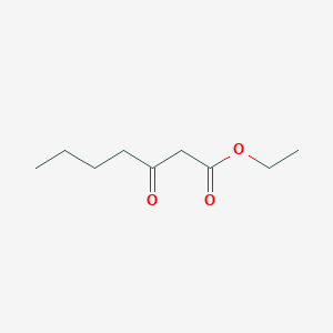 molecular formula C9H16O3 B1581187 Ethyl 3-oxoheptanoate CAS No. 7737-62-4