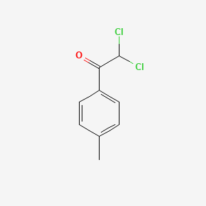 molecular formula C9H8Cl2O B1581191 2,2-二氯-1-(对甲苯基)乙酮 CAS No. 4974-59-8