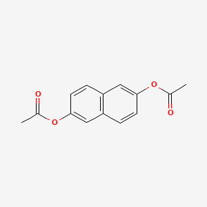 molecular formula C14H12O4 B1581199 2,6-二乙酰氧基萘 CAS No. 22426-47-7