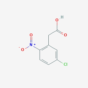 molecular formula C8H6ClNO4 B1581203 2-(5-氯-2-硝基苯基)乙酸 CAS No. 22908-28-7
