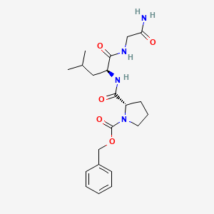 molecular formula C21H30N4O5 B1581205 Z-脯氨酸-亮氨酸-甘氨酸-NH2 CAS No. 14485-80-4