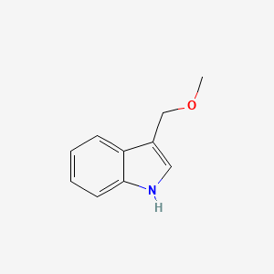 B1581206 3-(Methoxymethyl)-1H-indole CAS No. 78440-76-3