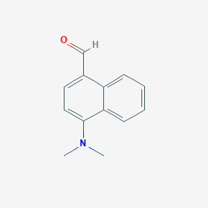 molecular formula C13H13NO B158121 4-Dimethylamino-1-naphthaldehyde CAS No. 1971-81-9
