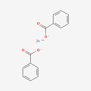 molecular formula C14H10O4Zn B1581211 Zinc benzoate CAS No. 553-72-0
