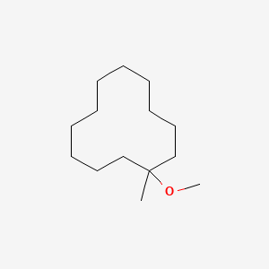 B1581212 1-Methoxy-1-methylcyclododecane CAS No. 37514-30-0