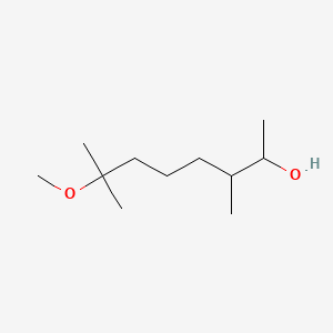 molecular formula C11H24O2 B1581215 7-甲氧基-3,7-二甲基辛烷-2-醇 CAS No. 41890-92-0
