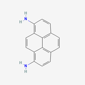 molecular formula C16H12N2 B1581225 1,8-Pyrenediamine CAS No. 30269-04-6