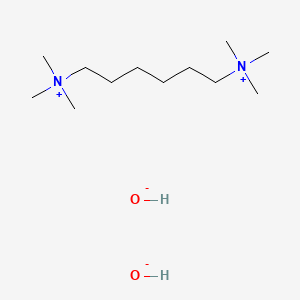 molecular formula C12H32N2O2 B1581242 六甲铵氢氧化物 CAS No. 556-81-0