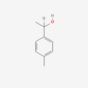 molecular formula C9H12O B1581246 1-(4-Methylphenyl)ethanol CAS No. 536-50-5