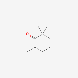 molecular formula C9H16O B1581249 2,2,6-Trimethylcyclohexanone CAS No. 2408-37-9