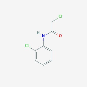 molecular formula C8H7Cl2NO B1581260 2-氯-N-(2-氯苯基)乙酰胺 CAS No. 3289-76-7