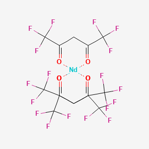 molecular formula C15H6F18NdO6 B1581262 1,1,1,5,5,5-六氟戊烷-2,4-二酮；钕 CAS No. 47814-18-6