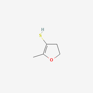 molecular formula C5H8OS B1581272 2-甲基-4,5-二氢呋喃-3-硫醇 CAS No. 26486-13-5