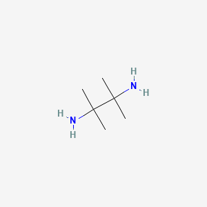 molecular formula C6H16N2 B1581285 2,3-二甲基丁烷-2,3-二胺 CAS No. 20485-44-3