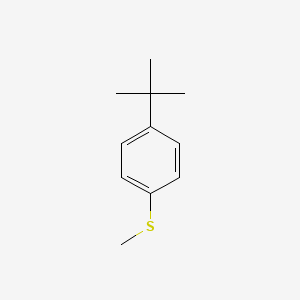 B1581293 Benzene, 1-(1,1-dimethylethyl)-4-(methylthio)- CAS No. 7252-86-0