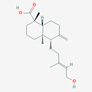 molecular formula C20H32O3 B158130 Isocupressic acid CAS No. 1909-91-7
