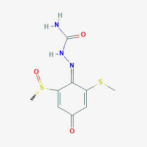 molecular formula C9H11N3O3S2 B158131 Rubroflavin CAS No. 138749-63-0