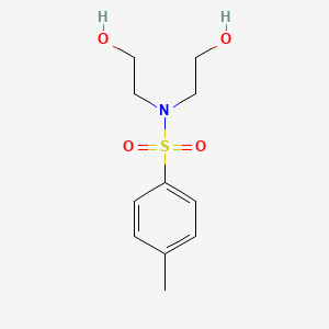 molecular formula C11H17NO4S B1581310 N,N-双(2-羟乙基)-4-甲基苯磺酰胺 CAS No. 7146-67-0