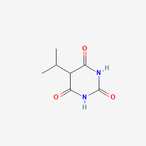 molecular formula C7H10N2O3 B1581312 5-异丙基巴比妥酸 CAS No. 7391-69-7