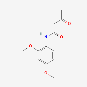 molecular formula C12H15NO4 B1581317 2',4'-二甲氧基乙酰乙酰苯胺 CAS No. 16715-79-0