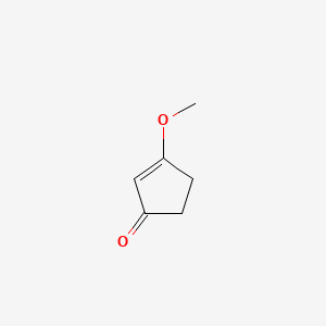 molecular formula C6H8O2 B1581325 3-甲氧基环戊-2-烯酮 CAS No. 4683-50-5