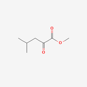 molecular formula C7H12O3 B1581335 4-甲基-2-氧戊酸甲酯 CAS No. 3682-43-7