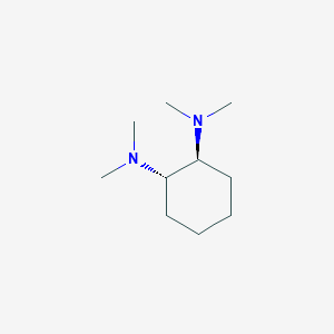 B1581338 (1S,2S)-N1,N1,N2,N2-Tetramethylcyclohexane-1,2-diamine CAS No. 53152-68-4