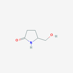 B1581339 5-(Hydroxymethyl)pyrrolidin-2-one CAS No. 62400-75-3